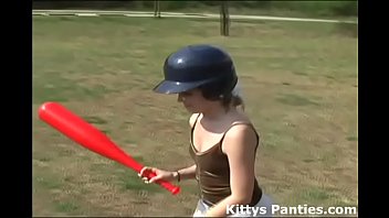 Preview 1 of Lara Porn Scandar - Can you teach me how to play baseball