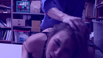 Preview 1 of Mildred Euro Big Gangbang - Horny petite&#039_s pussy smashed by thick-dicked INVESTIGATOR