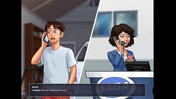 Preview 4 of Www Pak Xxx - Summertime Saga ep 27 - Treino de Beijo com Debbie