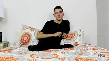 Preview 2 of Big Figer And Boga - Enticing Connor Jacobs Wanks In Front Of The Camera