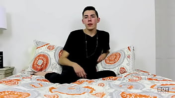 Preview 1 of Big Figer And Boga - Enticing Connor Jacobs Wanks In Front Of The Camera