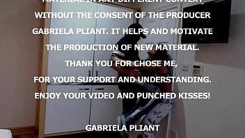 Preview 1 of 60 Year Man Fucking A Young Lady - Belly hitting &amp_ Feet fetish Gabriela Pliant getting punched on her belly and getting her feet worshiped
