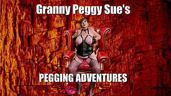 Preview 4 of Paletta Ocean - Granny Peggy Sue: Let Me Peg You Then I&rsquo_ll Suck Ur Cock &amp_ Let You Cum In My Mouth