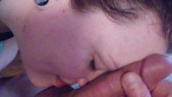Preview 2 of Actress Kiran Rathod Sex Video - fat b. eagerly sucks cock he cums on her cookies pt.2