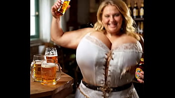 Preview 1 of Two Girl Xnxx Viods - Bouncy German BBW preview (AI generated)