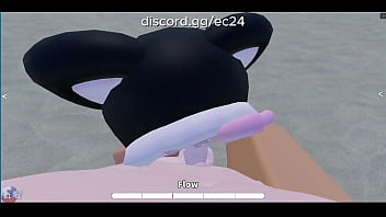 Preview 4 of Kajal Hindi Horoi Bur Me Land - Fucking a roblox slutty girl on a beach~