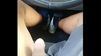 Preview 3 of Boy And Mens Sex Vedio - Stroking in my car