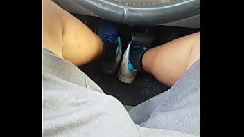 Preview 1 of Boy And Mens Sex Vedio - Stroking in my car