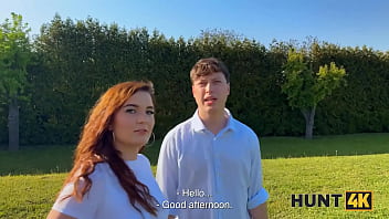 Preview 1 of Gaim Girl - HUNT4K. Cuck Sees Pond Pound