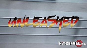 Preview 1 of Sunny Leone Fuckingvideos - HITZEFREI German tattooed slut has her holes penetrated