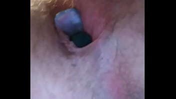 Preview 3 of Big Eony Mom Gets Big Sout Rod - Pushing out vibrating butt plug