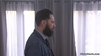 Preview 2 of Nom Gift - Dude anal fucks partner in crime in bondage