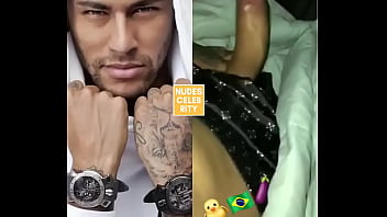 Preview 3 of Blue Job - Jogador Neymar batendo punheta