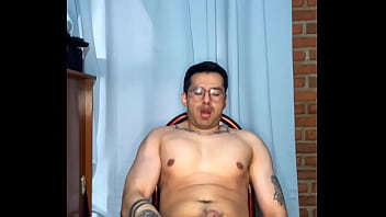 Preview 4 of Dad And Dater Sex Father San Sax - Macho verg&oacute_n mexicano guapo masturb&aacute_ndose rico