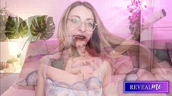 Preview 2 of Ngetot Gadis Desa - RevealMe || HOT MILF IN BLUE LINGERIE MASTURBATES,  SUCKS DILDO,  AND PLAYS WITH PUSSY AND ASS