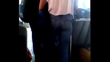 Preview 2 of Connie Com - culote de e en el transporte pide a grito verga
