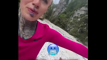 Preview 2 of Huge Black Dick Cums Face - Hippie paradise,  thanks to all the stacked stones! ?Do you ever stack stones when you&#039_re out in nature?#HippiePara...