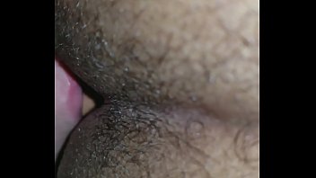 Preview 2 of Son Father Mom Sex - Pretty White wife  eats black ass