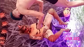 Preview 2 of Mom Daib - If you haven&#039_t fucked a pumpkin yet,  this is your chance!