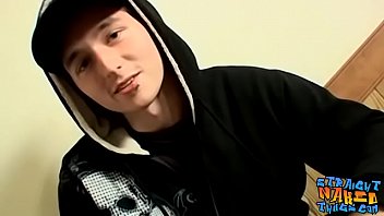 Preview 1 of Repa Xxx Hindi - Young thug stroking his cock hard while watching porn