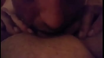 Preview 2 of Wlking Naked - Licking her tight little pussy