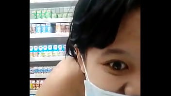 Preview 4 of Fucks Bby - Siskaeee pamer tetek di supermarket