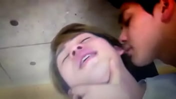 Preview 4 of Caught Musterbat - Hot Gay,  Young Asian boys tongue kissing