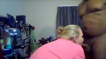 Preview 2 of Oye Red3 - BBW Swallows BBC with no Hands