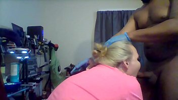 Preview 1 of Oye Red3 - BBW Swallows BBC with no Hands