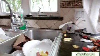 Preview 1 of Eastern Gay - Ebony babe motivates slob bf by anal sex