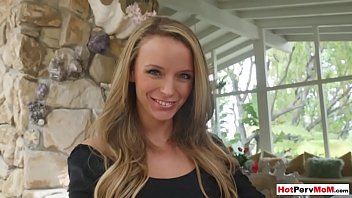 Preview 1 of Nifty Ser - Fake boobed MILF stepmom makes my day happy with fuck