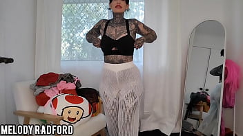 Preview 1 of Saudi Girls - Sheer Shein Try on Haul