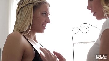 Preview 1 of Stunny Babe Gives - Endless lesbian delight with hot blonde teen babes Jessi Gold &amp_ Luna