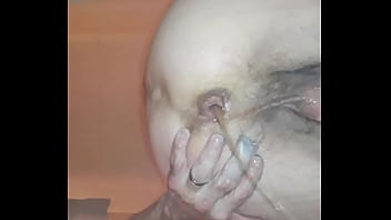 Preview 4 of Sanny Lion Parno Video - Sexy ass enema in bathtub