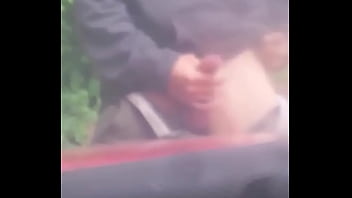 Preview 4 of Indian Sort Film Sex - Smacking my cock off the hood of a car