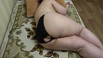Preview 3 of Xxx Showes - My boyfriend loves to admire my ass when I s.. Big fat butt in panties. Compilation.