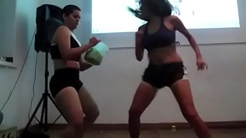 Preview 2 of Man Fingers Woman - Lesbian girls masturbating each other at a party (putaria das novinhas)