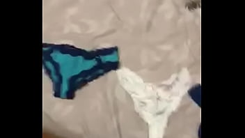 Preview 2 of Indian Bule Movie - Jerking off to my step moms panties