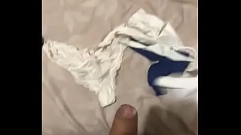 Preview 3 of Indian Bule Movie - Jerking off to my step moms panties