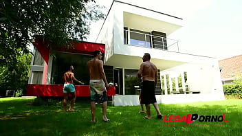 Preview 2 of Dj Soda Show Wabcam - Group sex orgy makes petite blonde Chloe Lacourt&#039_s asshole &amp_ pussy gape GP646