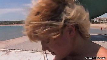 Preview 4 of Keyko Heno - Spanish slave walked naked in the street