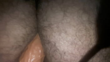 Preview 1 of G Queen Pussy - Sentando o rabo virgem em 17 cm de consolo
