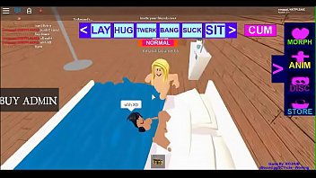 Preview 2 of Free Big Dick Bitch Full - A Hot Blonde Roblox Lesbian licks a Nervous Latino girl as she moans