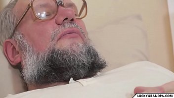 Preview 1 of Jasmeen Jee - grandpa fucks a teen with awesome tits