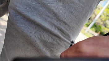 Preview 1 of Thief Fuck Brazerrs - Cheating StepMom. StepSon Fucked StepMom in Mouth at a Bus Stop