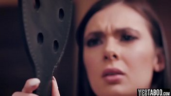 Preview 1 of Full Lip Bj - Teen stepdaughter discovers stepdads dark past