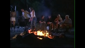 Preview 1 of 4k Teen Porn - A man is serving two desired sluts in the bungalow during the trip