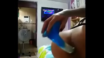 Preview 1 of Reyaid Anal - Sandy y su consolador