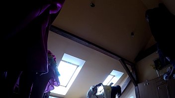 Preview 3 of Arobian Sax Video Hd - Fitting Room Upskirts,  Big Tits Big Ass Costumes NO PANTIES