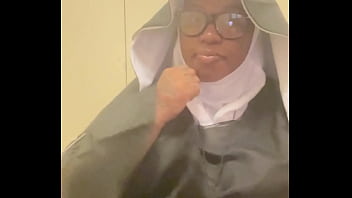 Preview 1 of Asian Bigtite - Nun Hazelnut On This Halloween